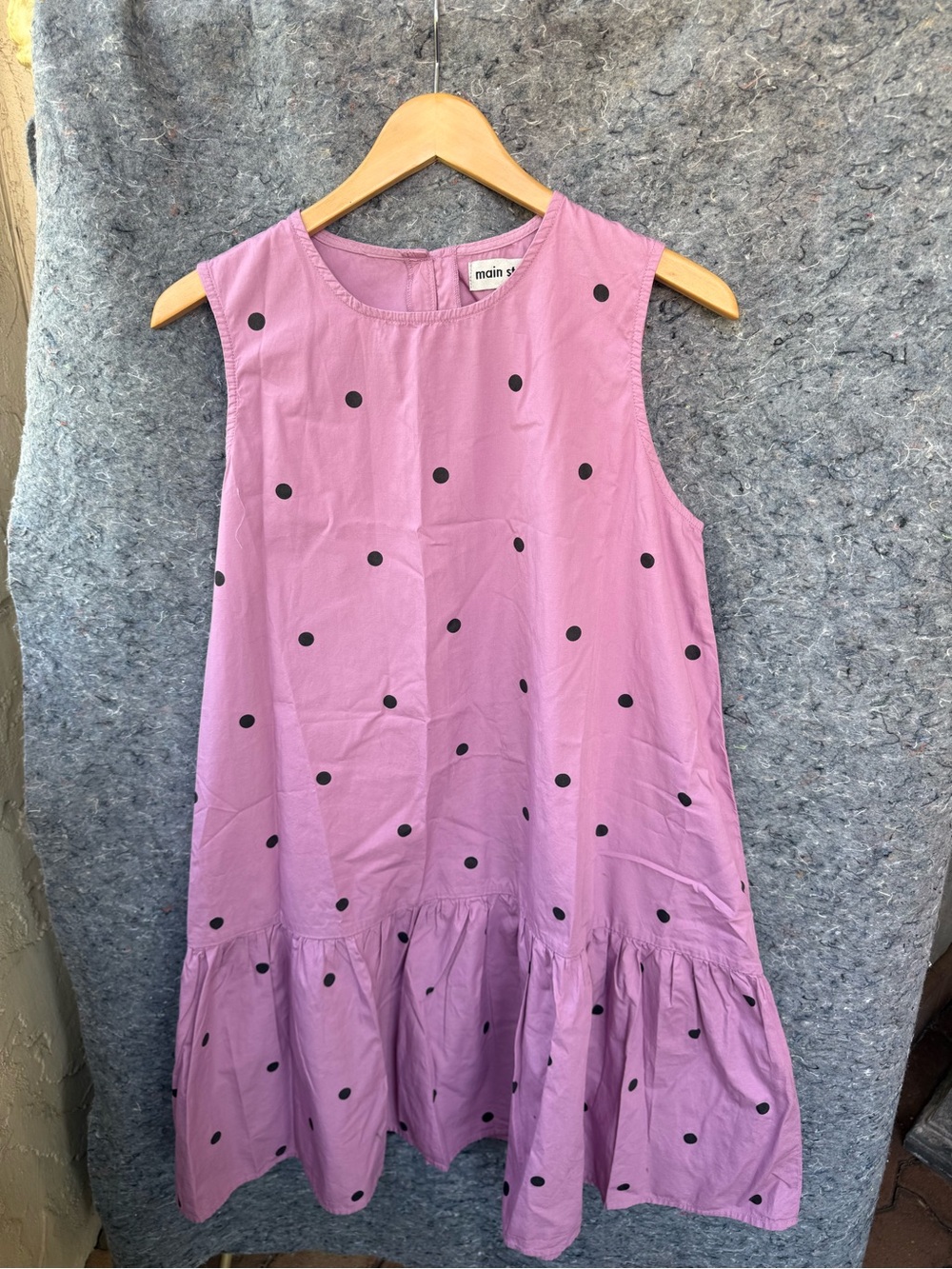 Mango Pink Linen-Blend Top by Main Story